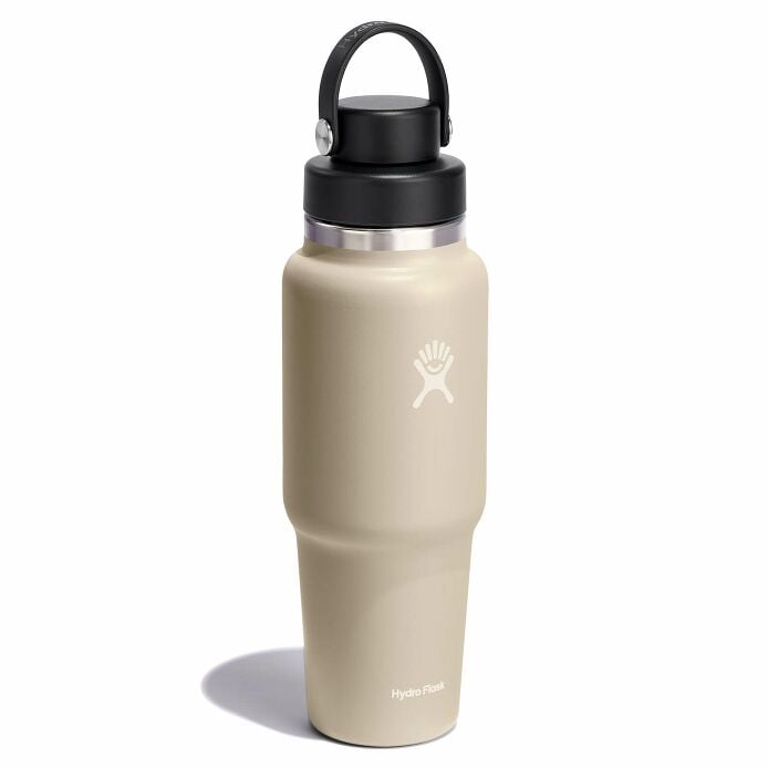 32 oz Wide Mouth Travel Bottle with Flex Chug Cap Oat