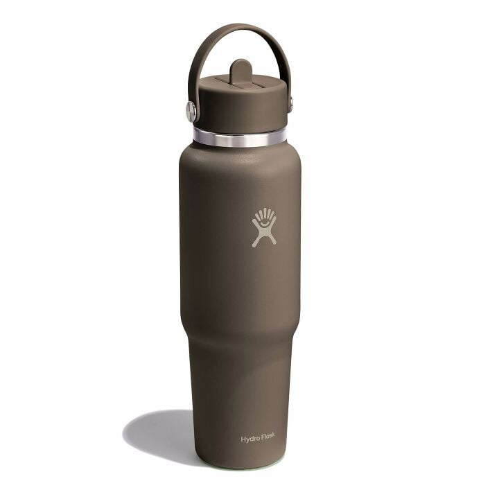 40 oz Wide Mouth Travel Bottle with Flex Straw Cap Sandpiper