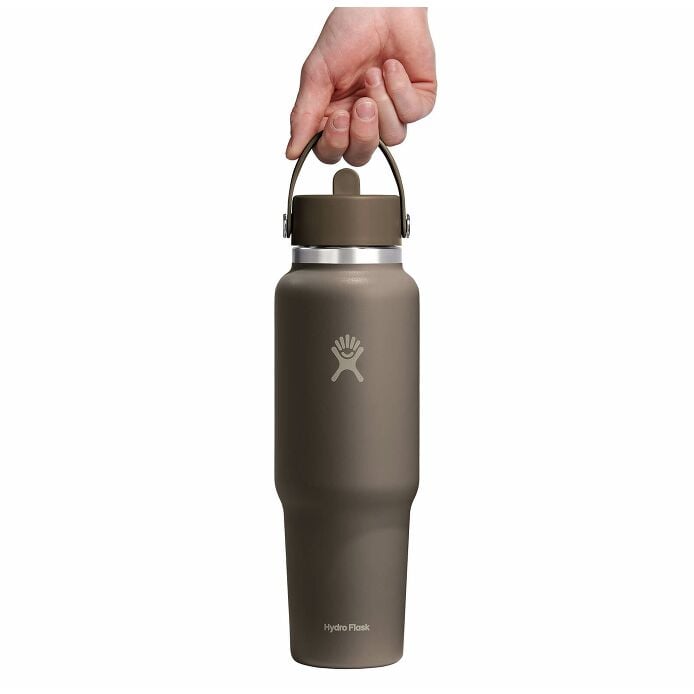 40 oz Wide Mouth Travel Bottle with Flex Straw Cap Sandpiper