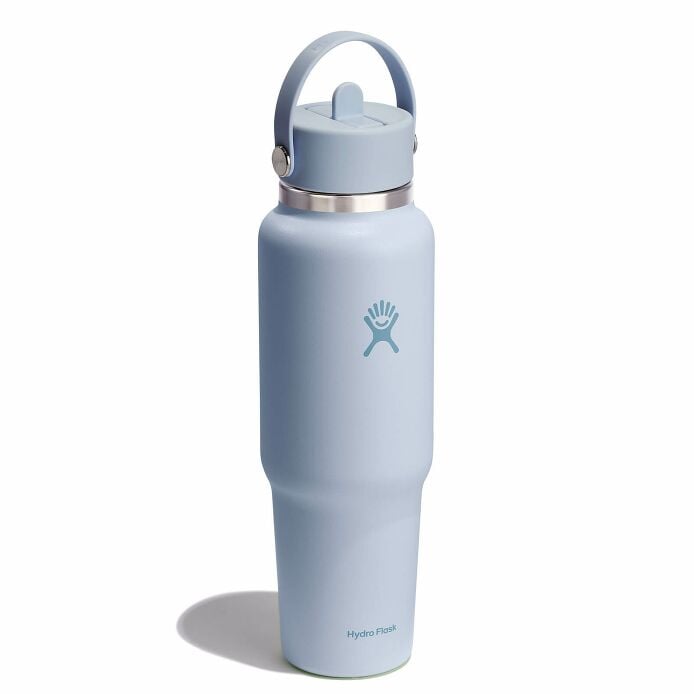 40 oz Wide Mouth Travel Bottle with Flex Straw Cap Surf