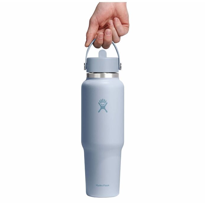 40 oz Wide Mouth Travel Bottle with Flex Straw Cap Surf